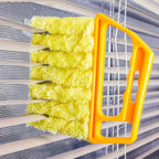 7-Finger Microfiber Blind & Window Cleaning Brush – Washable, Easy Dust Removal